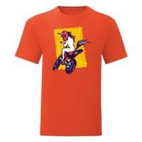 Тениска "Unicorn Biker" (мъжка) - small - 5