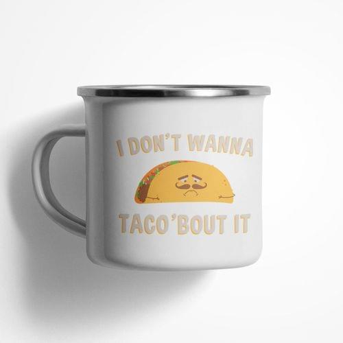 Емайлирано канче &amp;quot;Taco &amp;#039;bout It&amp;quot; - 1