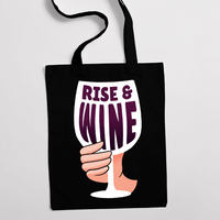 Eко чанта "Rise and Wine" - small - 0
