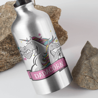 Метална бутилка "Daddy Unicorn" - small - 0