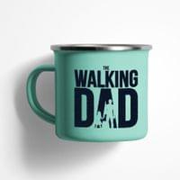 Емайлирано канче "Walking Dad" - small - 0