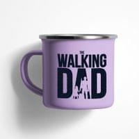 Емайлирано канче "Walking Dad" - small - 1