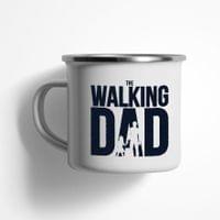 Емайлирано канче "Walking Dad" - small - 2