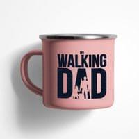 Емайлирано канче "Walking Dad" - small - 3