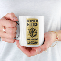 Чаша "Grammar police" - small - 0