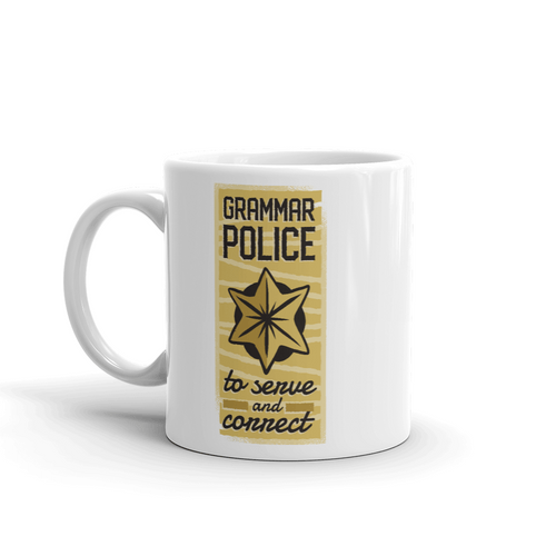 Чаша "Grammar police" - 2