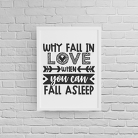 Постер с рамка "Fall Asleep" - small - 1