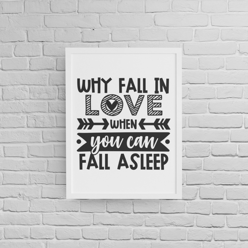 Постер с рамка "Fall Asleep" - 2