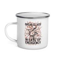 Емайлирано канче "Emergency Glass" - small - 1