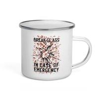 Емайлирано канче "Emergency Glass" - small - 3