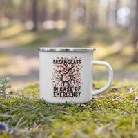 Емайлирано канче "Emergency Glass" - small - 4