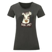 Дамска тениска "Got A Probllama" - small - 10