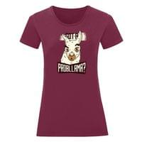 Дамска тениска "Got A Probllama" - small - 5