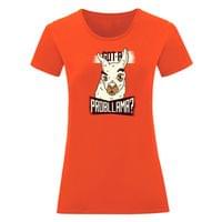 Дамска тениска "Got A Probllama" - small - 16