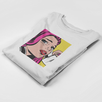 Мъжка блуза "Pop Art Girl" - small - 0