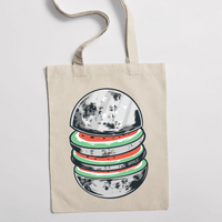 Eко чанта "Watermelon Moon" - small - 1