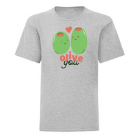 Тениска "Olive You" (детска) - small - 6