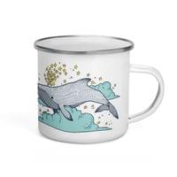 Емайлирано канче "Подводен космос" - small - 3