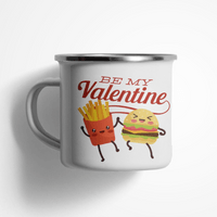 Емайлирано канче "Моята валентинка" - small - 0