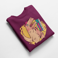 Ватирана блуза "Retro T-Rex" - small - 1
