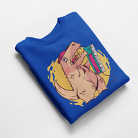 Ватирана блуза "Retro T-Rex" - small - 2