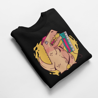 Ватирана блуза "Retro T-Rex" - small - 6