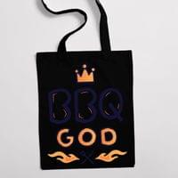Eко чанта "BBQ God" - small - 1