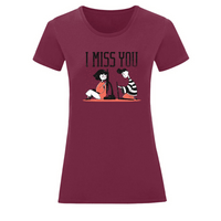 Тениска "Miss You" (дамска) - small - 3