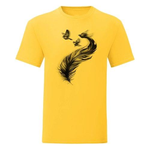 Мъжка тениска &amp;quot;Birds And Feather&amp;quot;