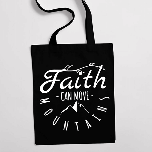 Eко чанта "Faith Can Move Mountains" - 2