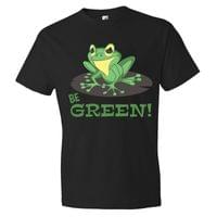 Мъжка тениска "Be Green" - small - 0
