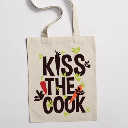 Еко чанта &amp;quot;Kiss The Cook&amp;quot; - 1