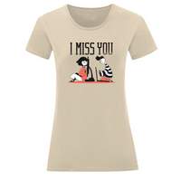 Тениска "Miss You" (дамска) - small - 9