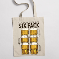 Eко чанта "Six Pack Beers" - small - 0