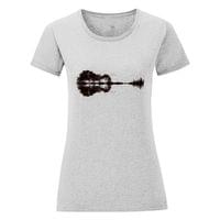 Дамска тениска "Guitar Nature Style" - small - 3