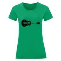 Дамска тениска "Guitar Nature Style" - small - 0