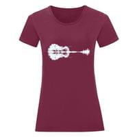 Дамска тениска "Guitar Nature Style" - small - 1