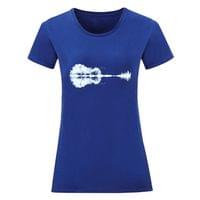 Дамска тениска "Guitar Nature Style" - small - 5