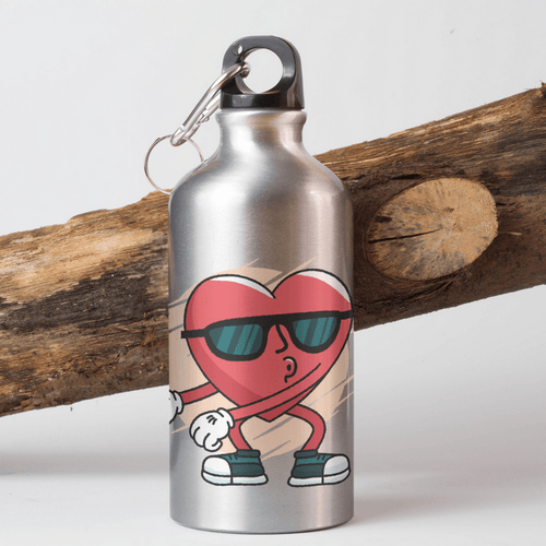 Метална бутилка &amp;quot;Heart Flossing&amp;quot; - 1
