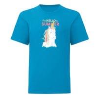 Тениска "Summer Unicorn" (детска) - small - 3