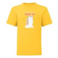 Тениска "Summer Unicorn" (детска) - small - 5
