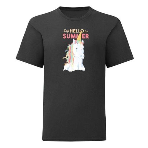 Тениска &amp;quot;Summer Unicorn&amp;quot; (детска) - 1