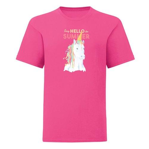 Тениска "Summer Unicorn" (детска) - 2