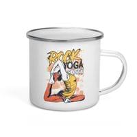 Емайлирано канче "Yoga Queen" - small - 3