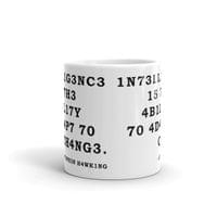 Чаша "1N73LL1G3NC3" - small - 1