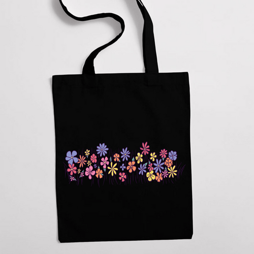 Eко чанта "Цветя" - 2
