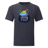 Тениска "Unicorn poop" (мъжка) - small - 5