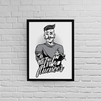 Постер с рамка "Inkfluencer" - small - 0