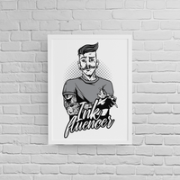 Постер с рамка "Inkfluencer" - small - 1