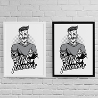 Постер с рамка "Inkfluencer" - small - 2